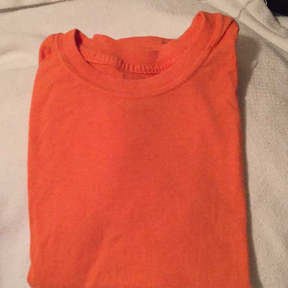 Boys orange short sleeve Soft T-shirt